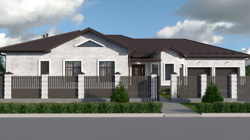 Проект дома 320 м.кв. в п. Марьино