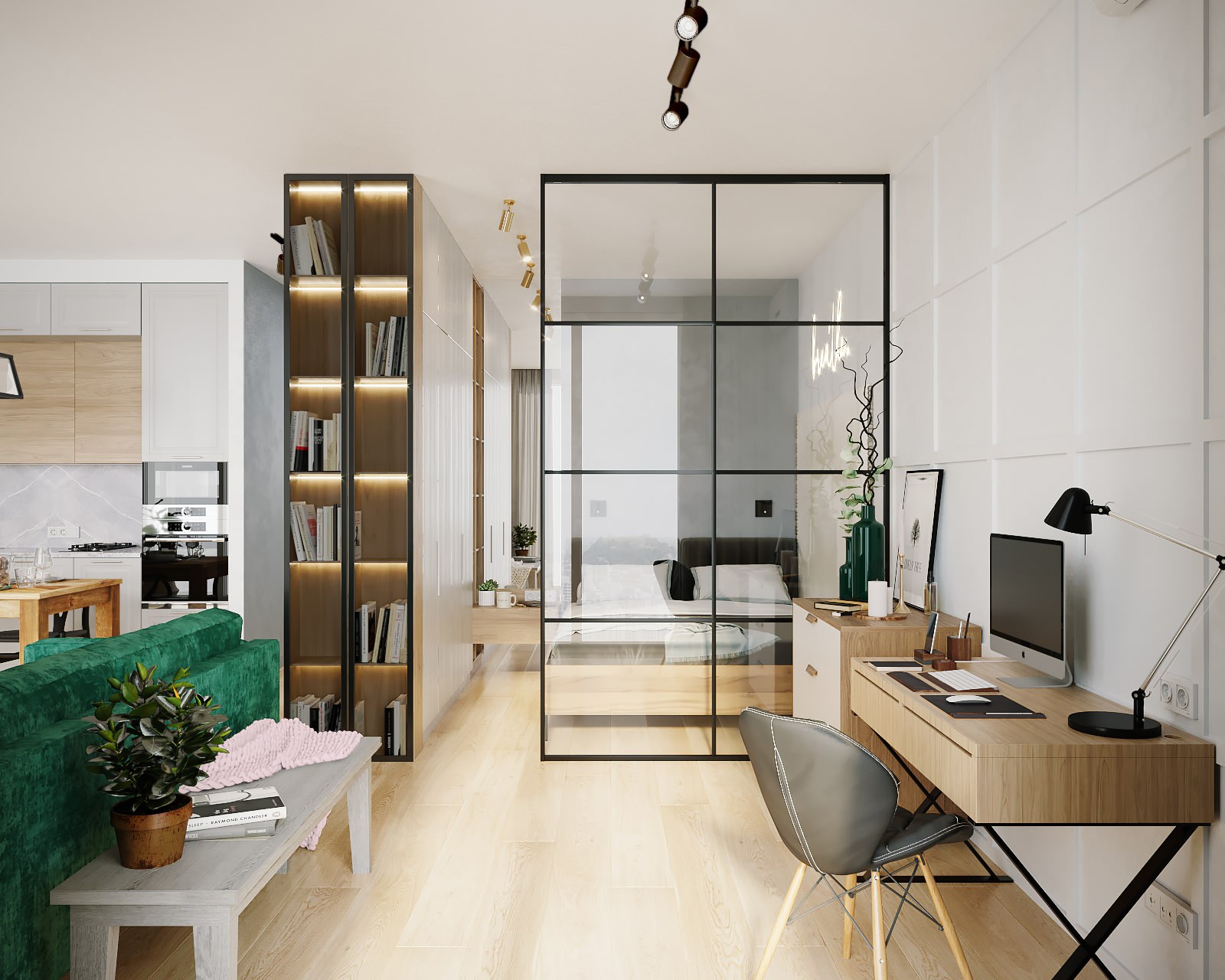 "Фьёрд" Квартира сдудия 50 кв.м г.Москва ЖК "Зил Арт"