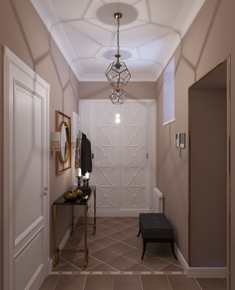 Проект реконструкции первого этажа дома в г. Отрадное, 75м.кв.