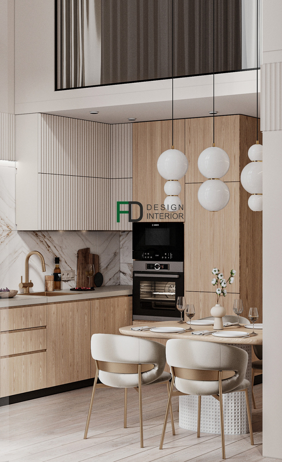 Обложка проекта: 2-х уровневая квартира ЖК "Брусника", Москва, Видное