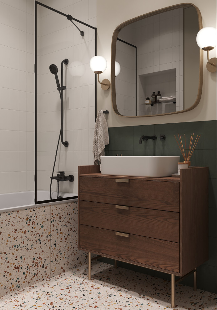 Ванная комната из проекта "Коммунарка - 1"