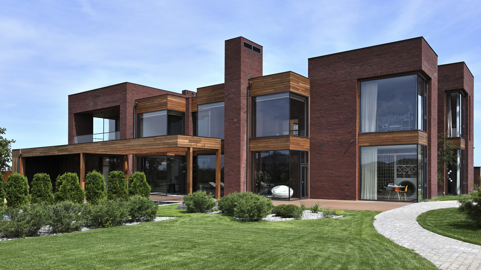 Фоновое изображение профиля "Скайлайн" Архитектурное остекление