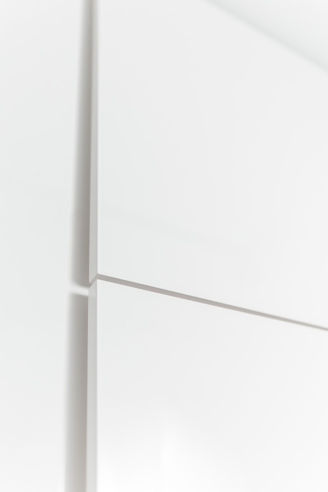 Угловая кухня с фасадами Fenix