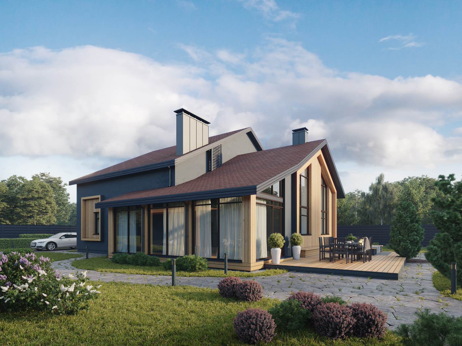 Фасады для типового проекта в Твери