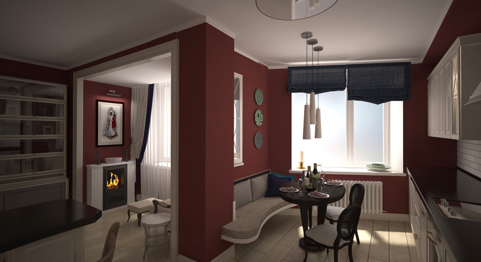 Кухня - гостиная