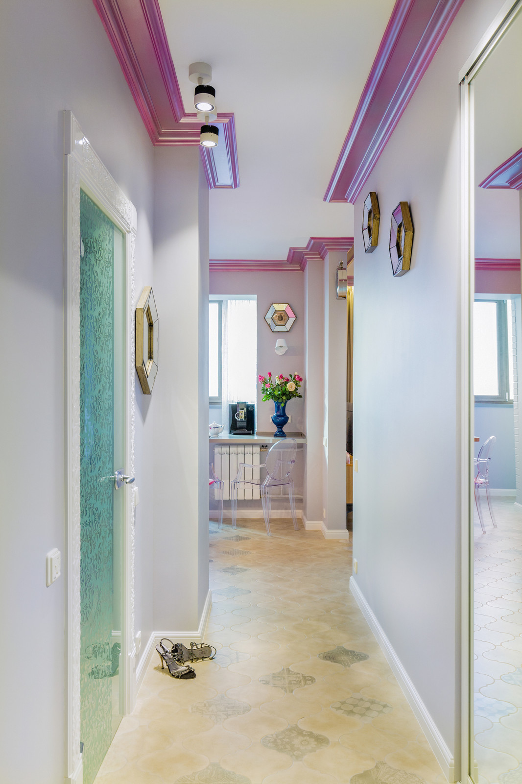 В розовом цвете