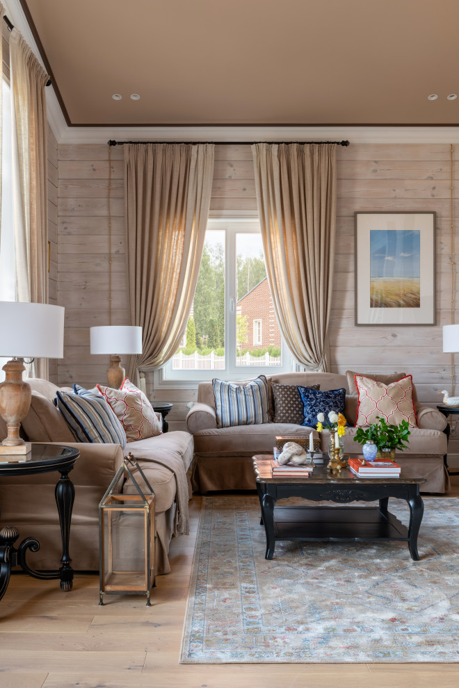 Интерьер деревянного дома