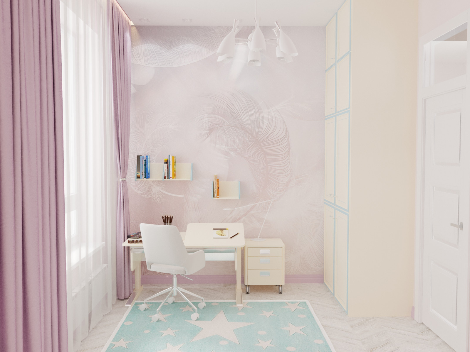 Дизайн-проект квартиры в ЖК Скандинавия