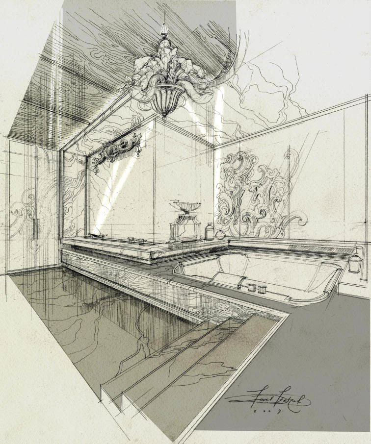 Эскизы - дизайн интерьера