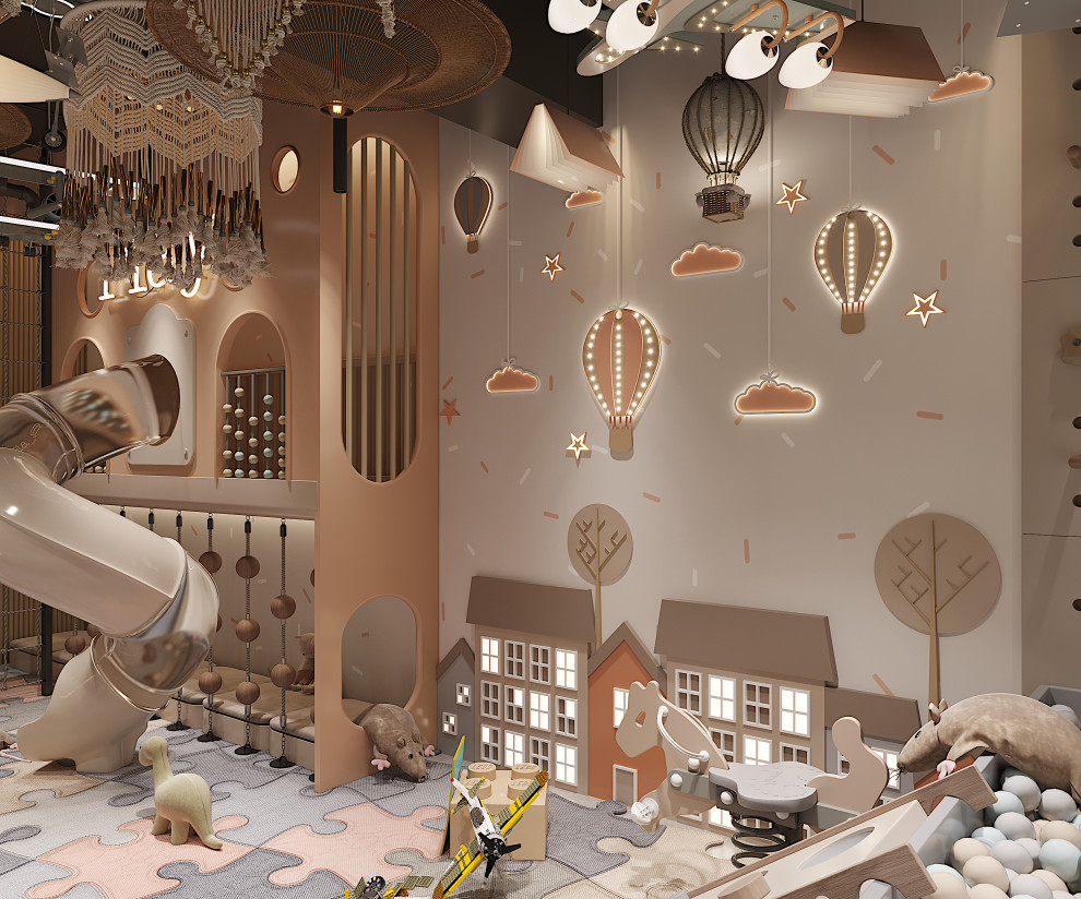 Playground  in basement