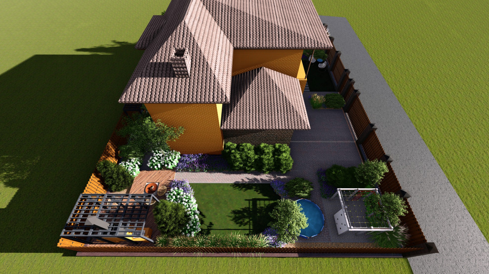 Частный сад Великолепный