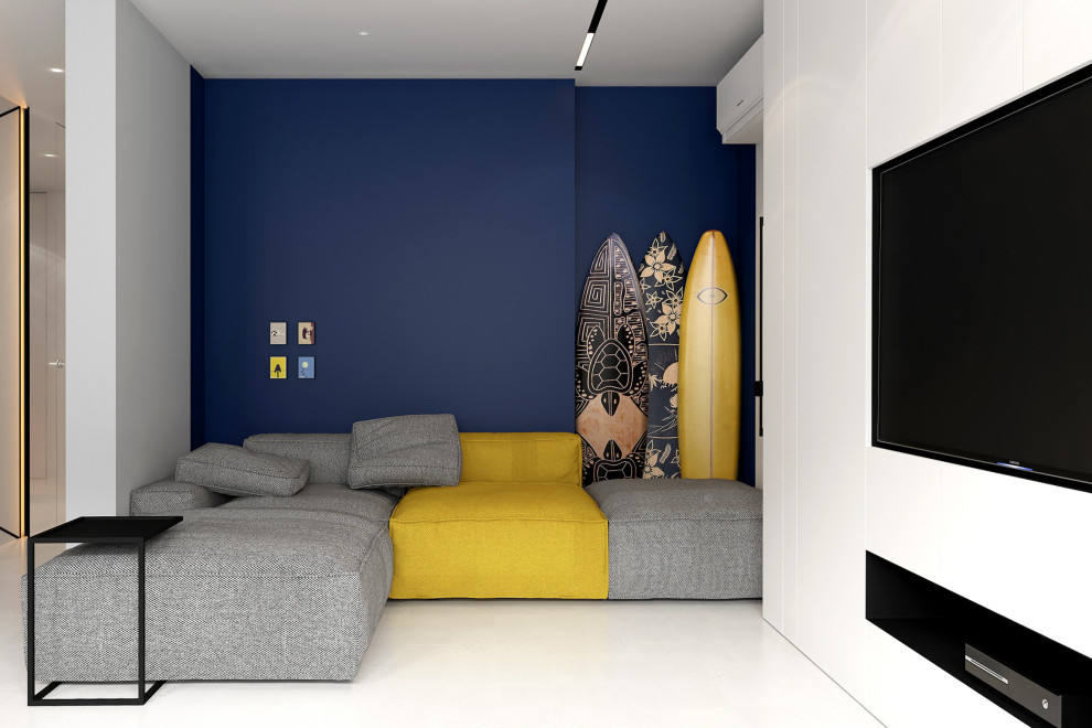 Белый.Синий.