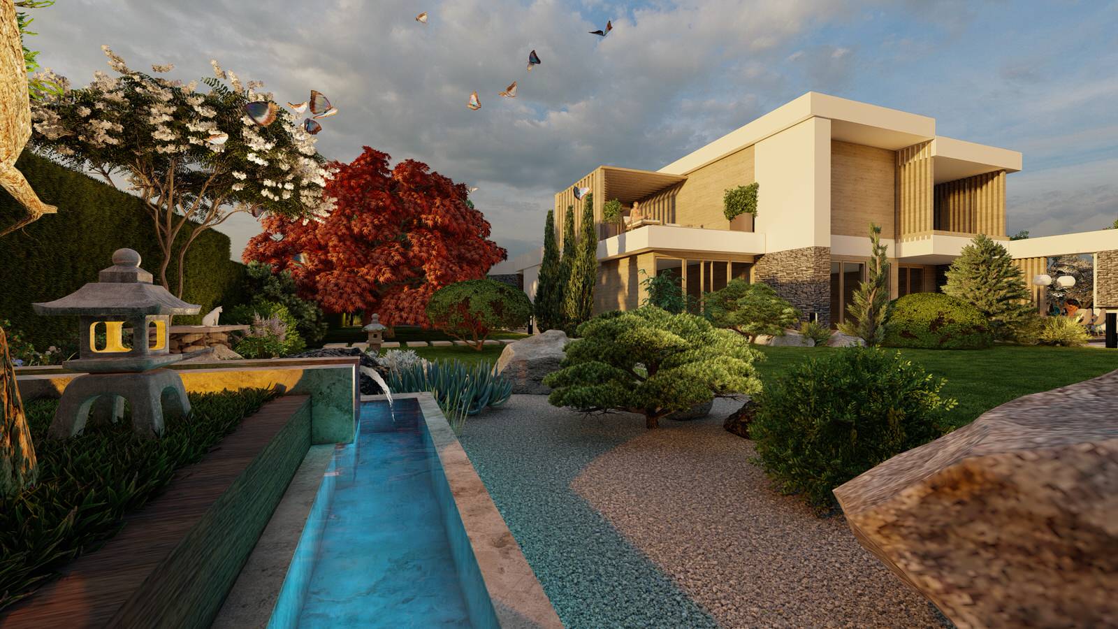 Сад "Многоликий". КП Райт Вилладж