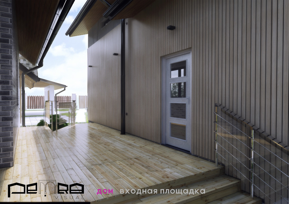 Проект индивидуальной застройки участка для ИЖС