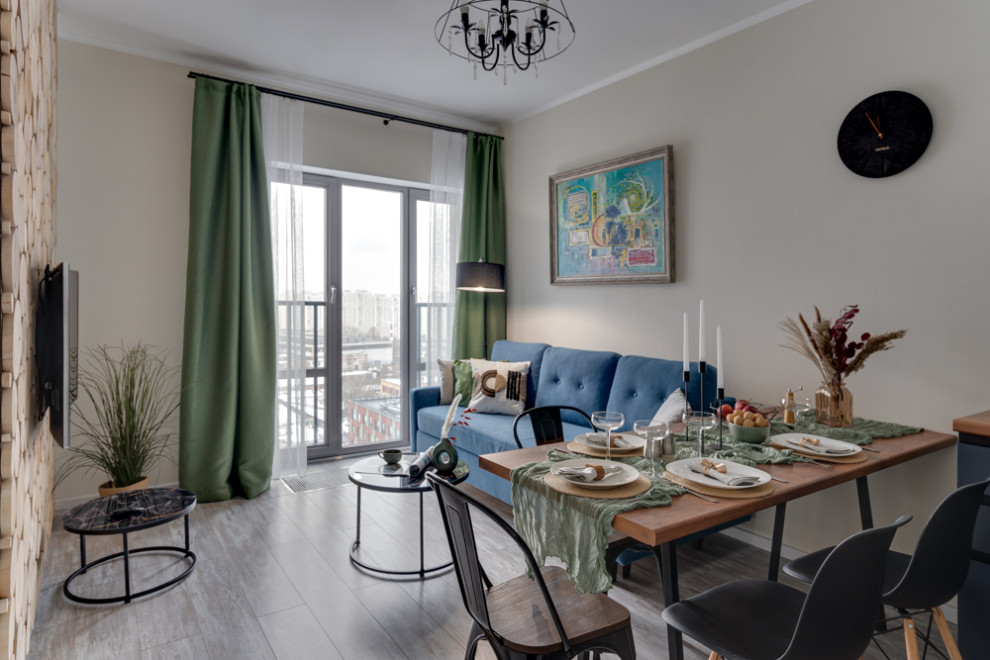 Хоумстейджинг квартиры в Москве для посуточной аренды