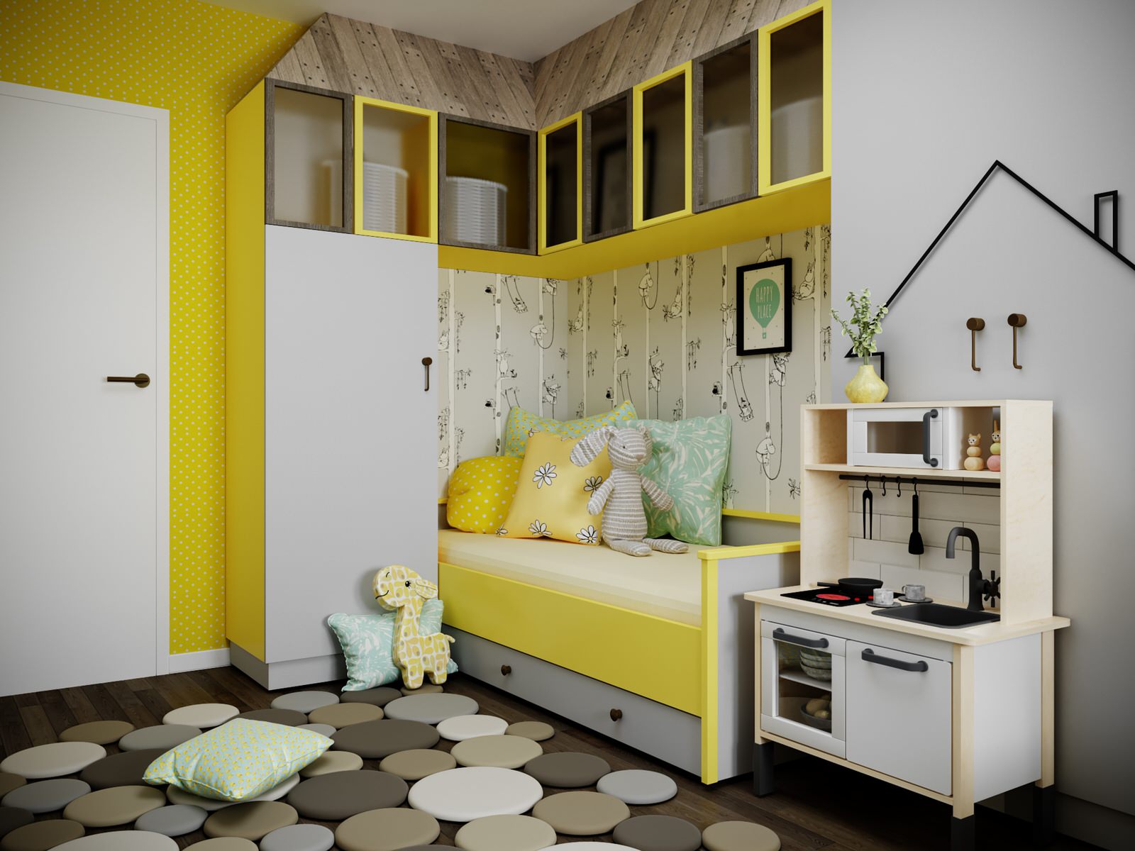 Солнечная комната для девочки