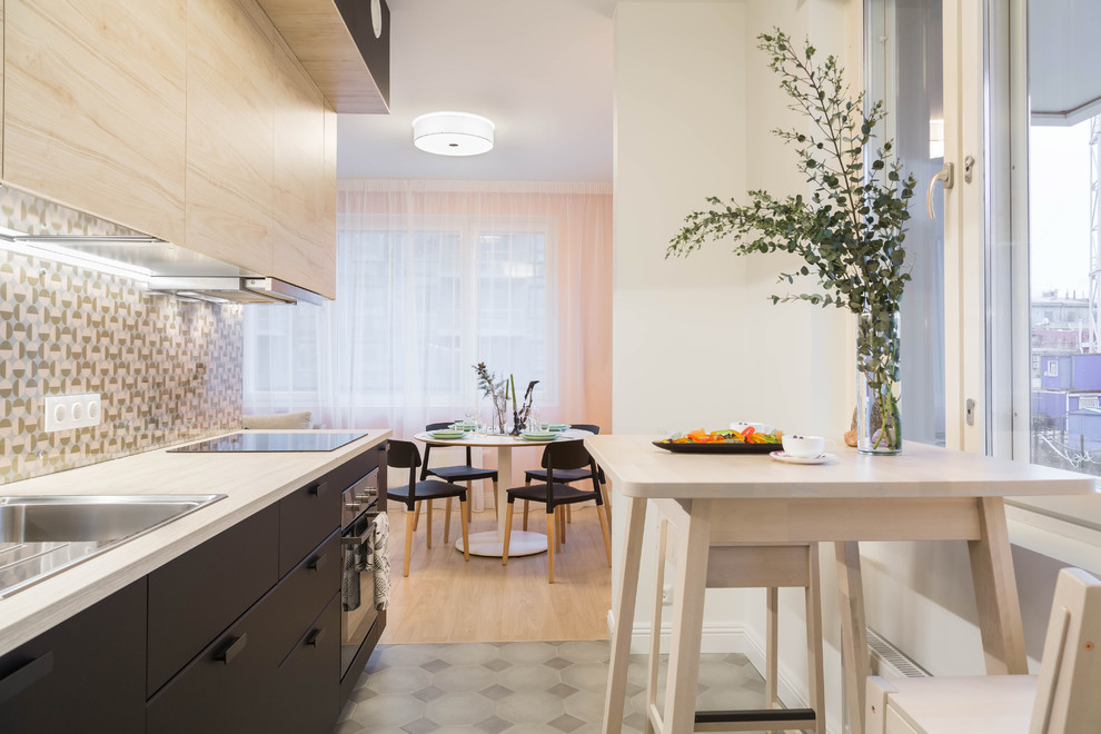 Зефирно-розовый скандинавский