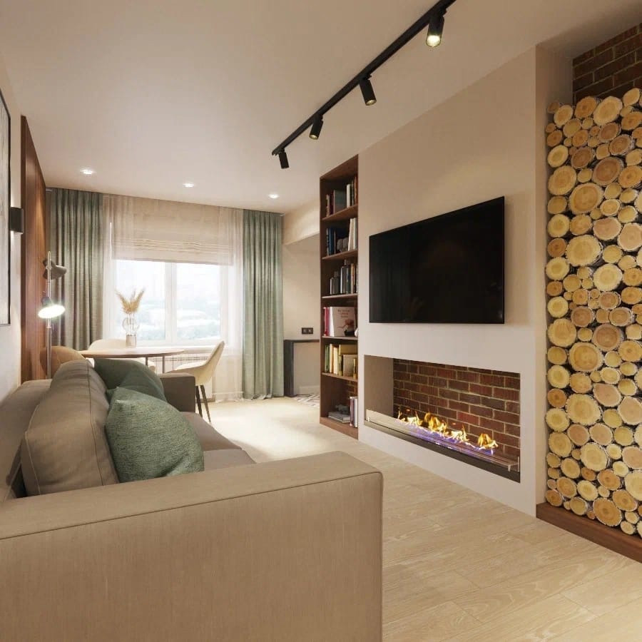 Дизайн проект квартиры на Профсоюзной улице.