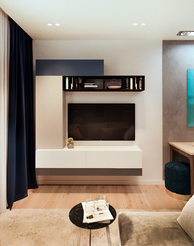 ЖК Солнечный (дизайн проект 3-х комнатной квартиры)