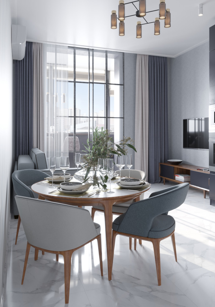 №2. Дизайн-проект квартиры. S=64 кв.м.