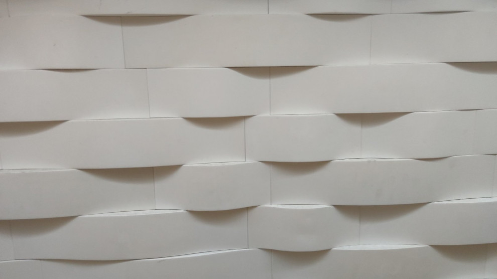 Монтаж гипсовых 3д панелей