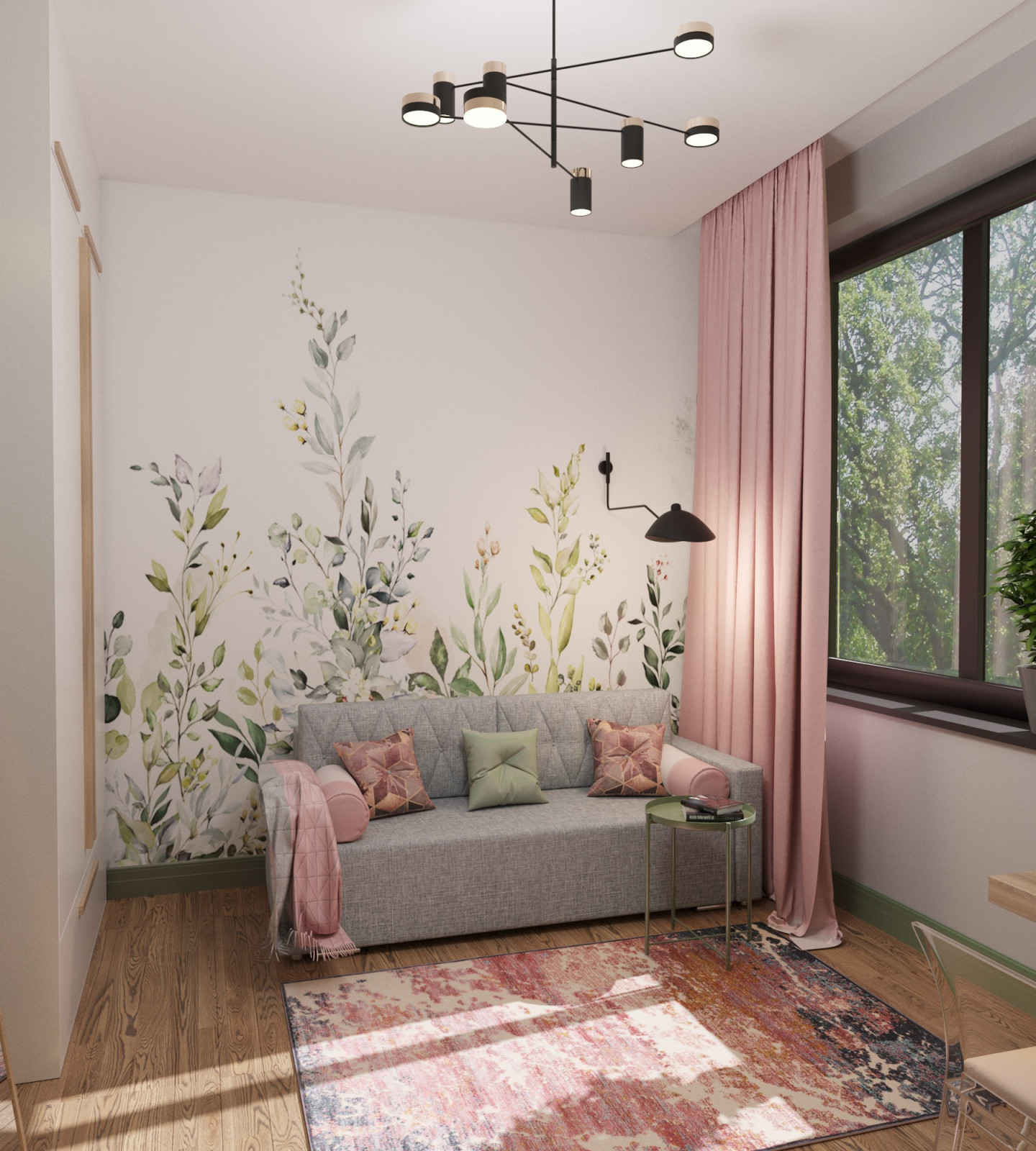 Contemporary two level cottage