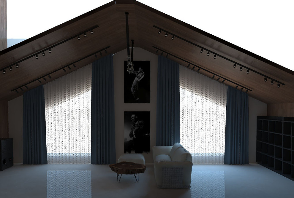 дом с музыкальной комнатой