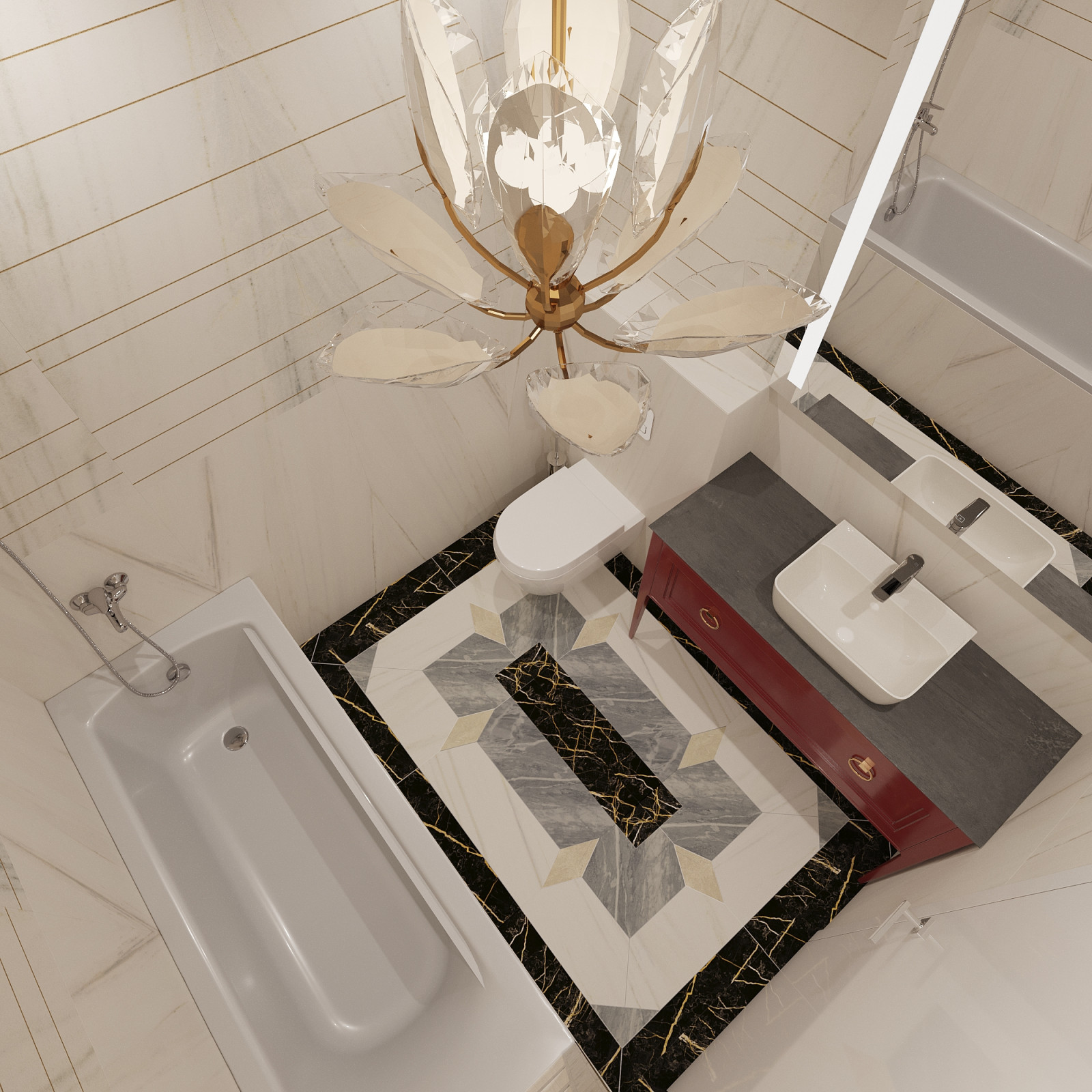 Обложка проекта: Девушка с зонтиком