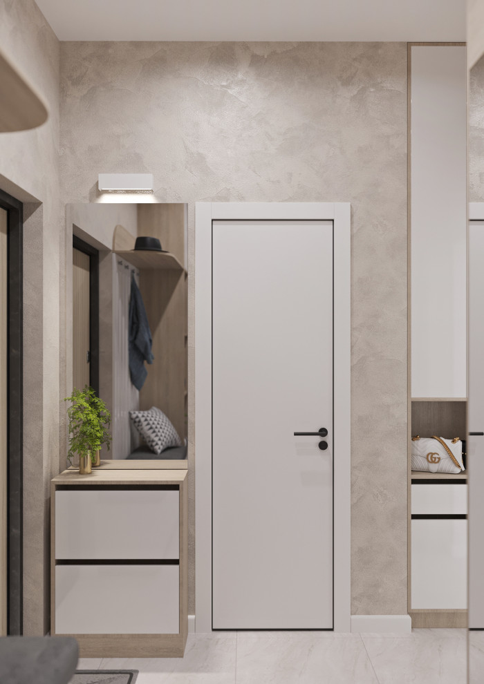 Innenarchitektur einer kleinen Wohnung