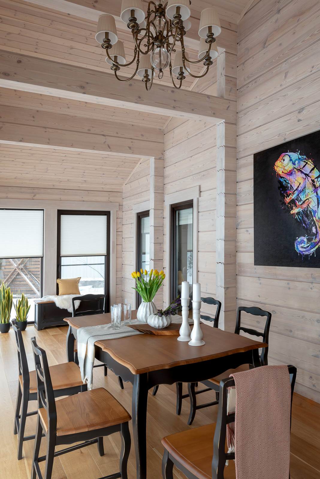 Реализованный проект банного дома, г.Находка