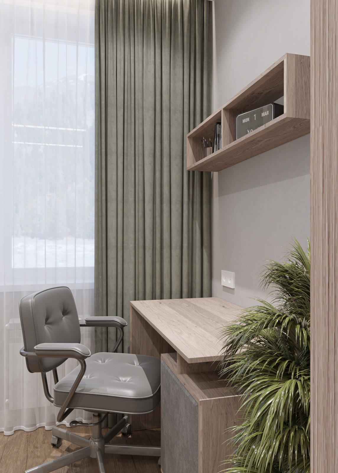 2-к квартира, 60 кв.м.