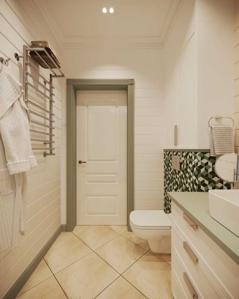 Дом из бруса 130 кв.м._ Ванная комната