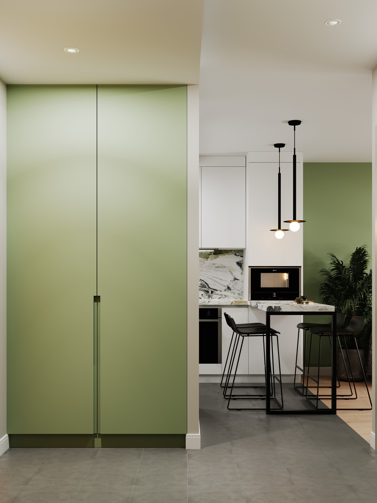 Дизайн-проект однокомнатной квартиры