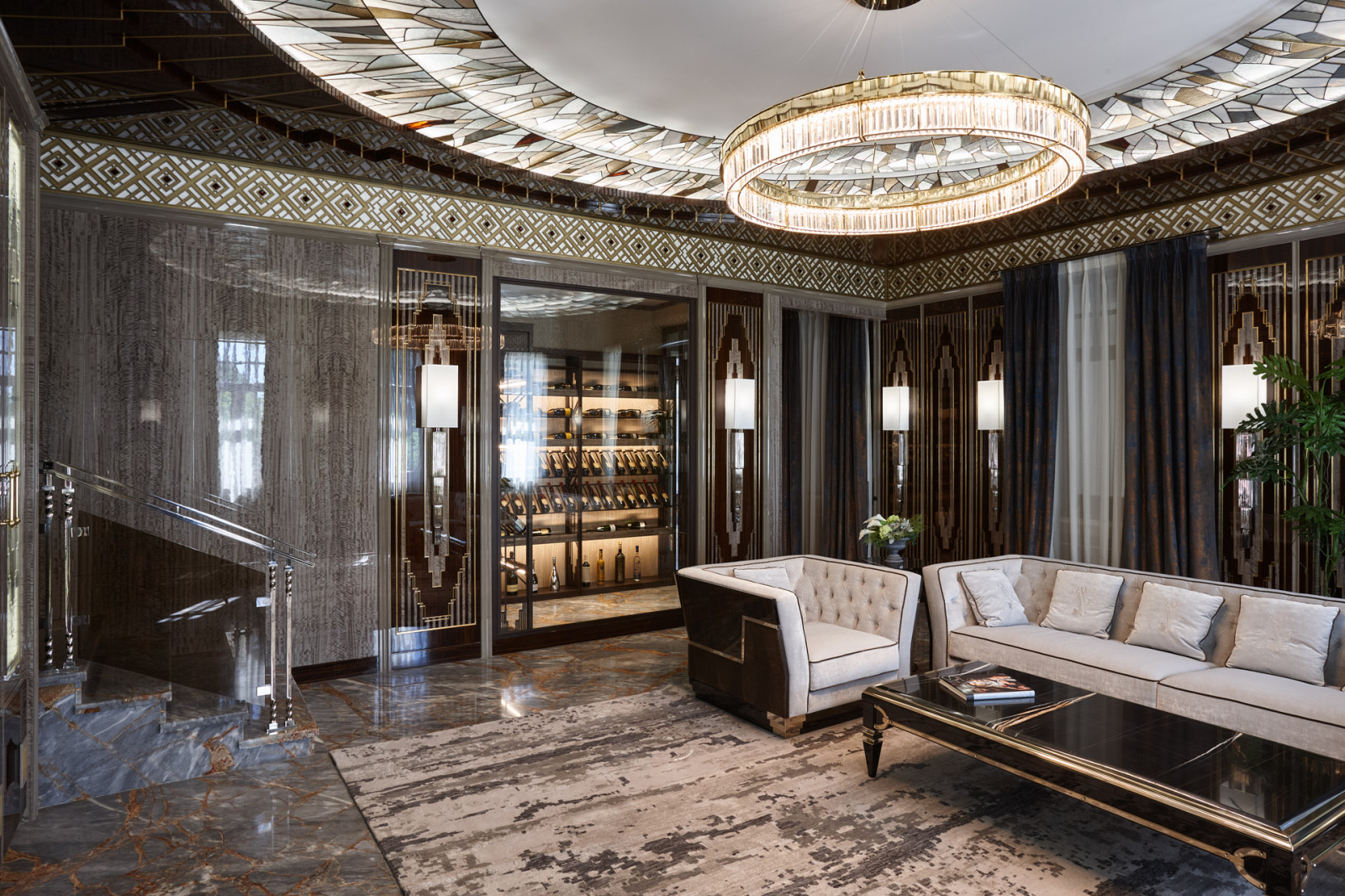 Дом в стиле ар-деко