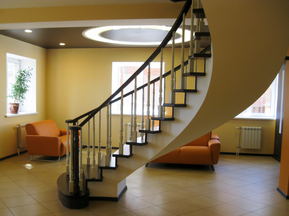 Лестница в городском коттедже