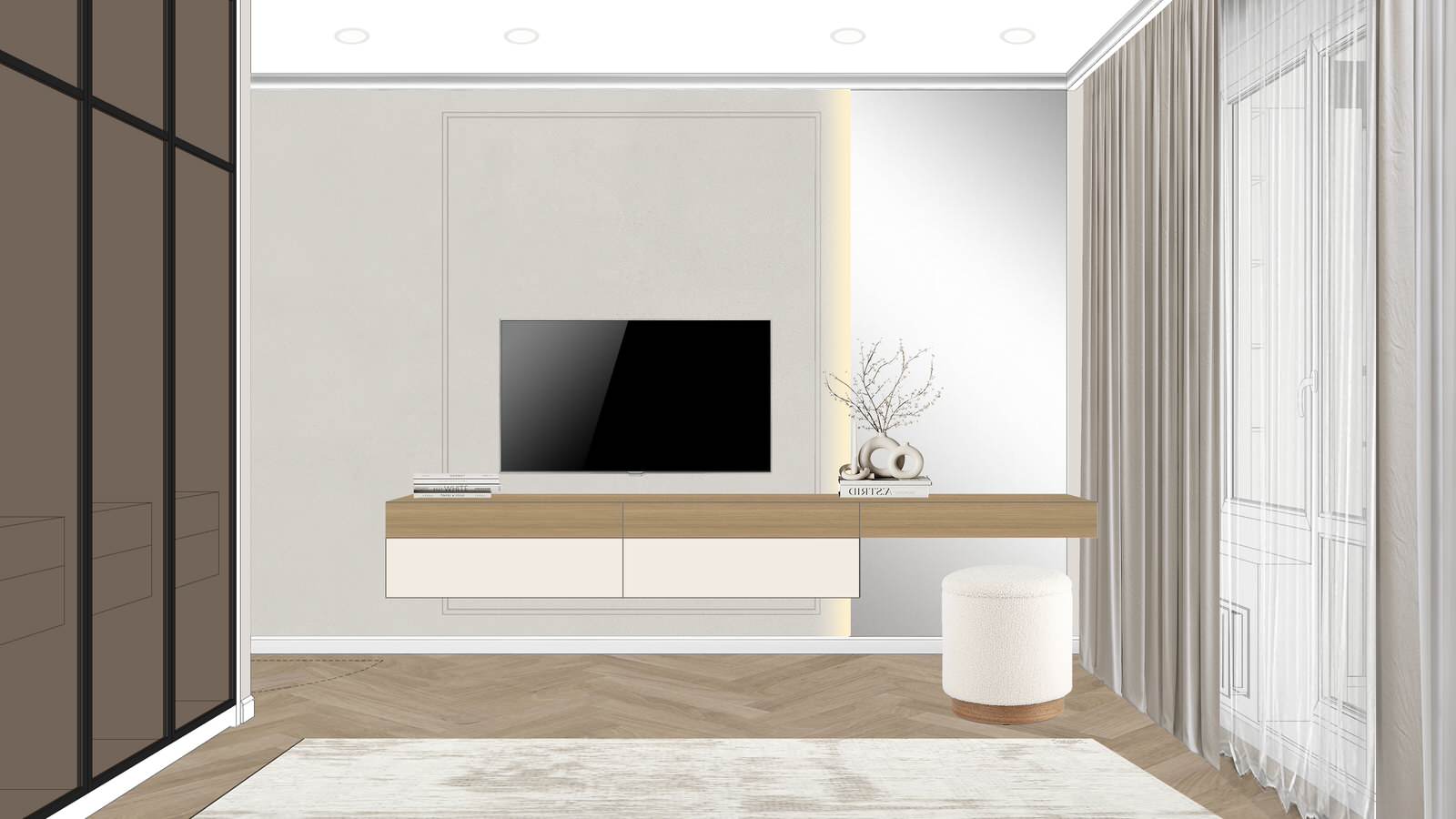 Коллажи квартиры для Алины ЖК Новый Лесснер. 2024