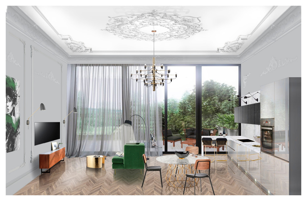 Обложка проекта: Дом в Пушкино