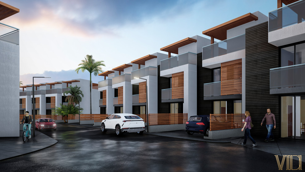 Визуализация Посёлка в г.Сочи