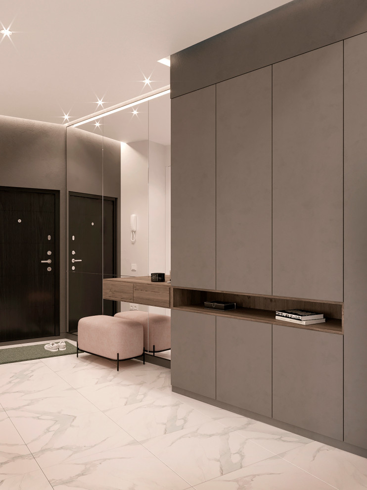 Свнетлый минималистичный интерьер