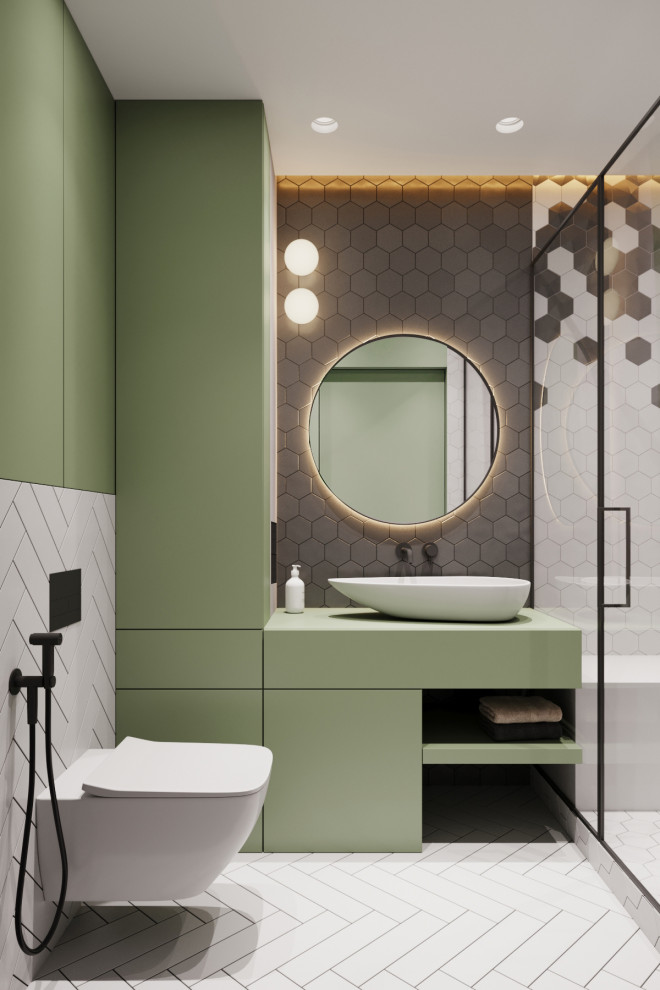 Современная квартира в теплых тонах