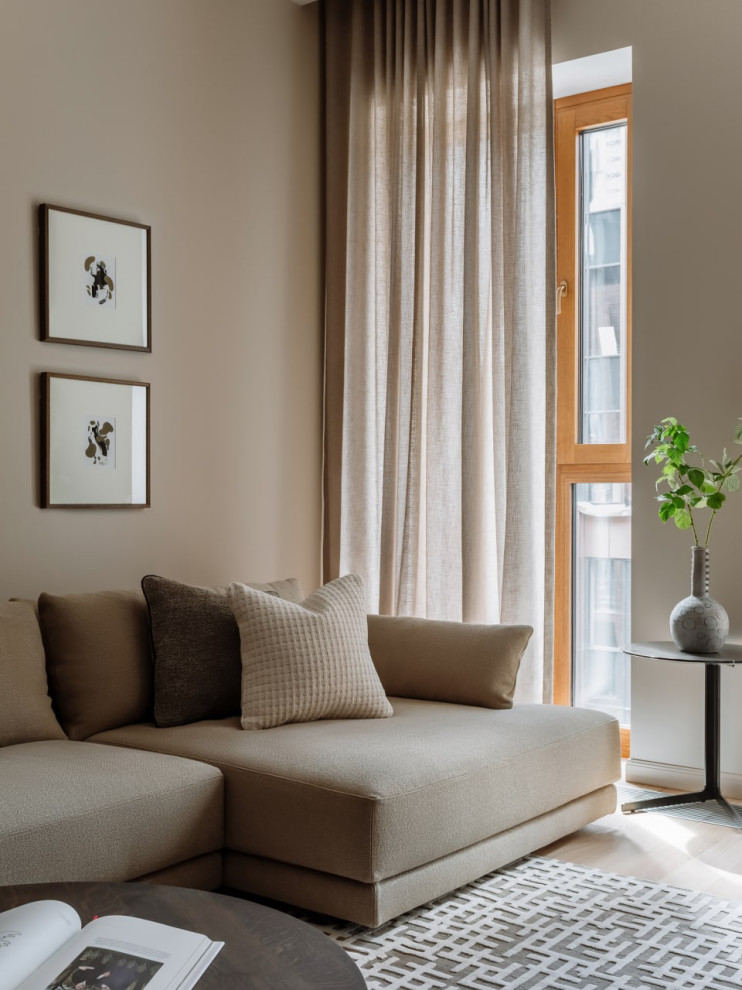 Ковры в проекте квартиры в Москве