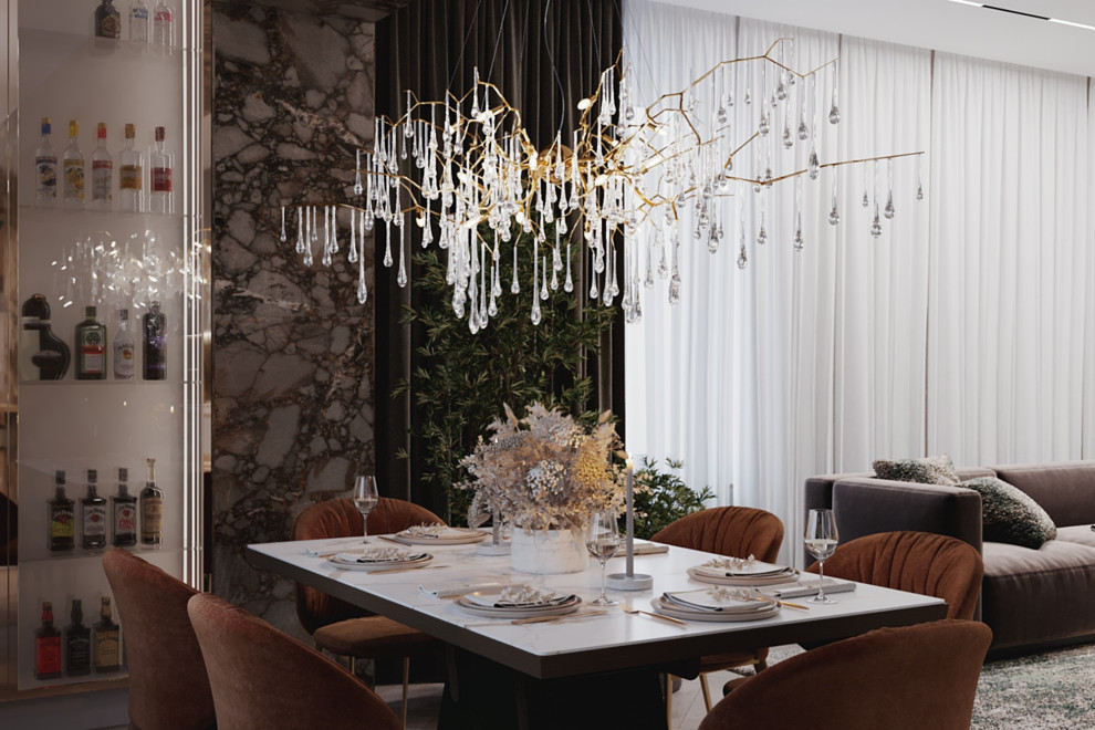 Дизайн проект апартаментов Аура