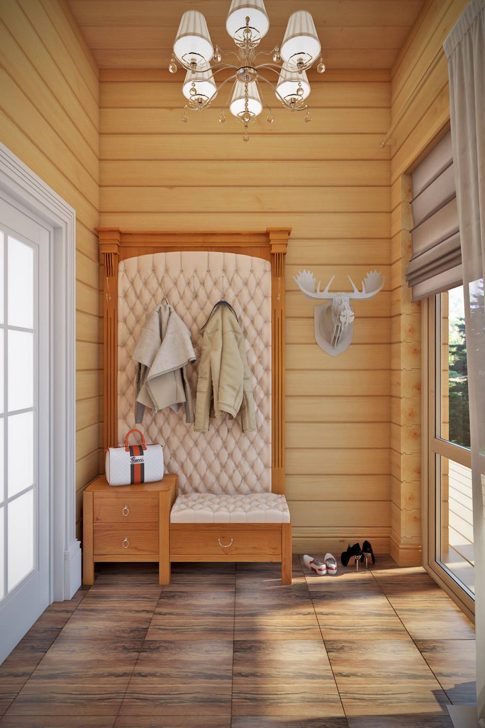 Коттедж из бруса в Москве