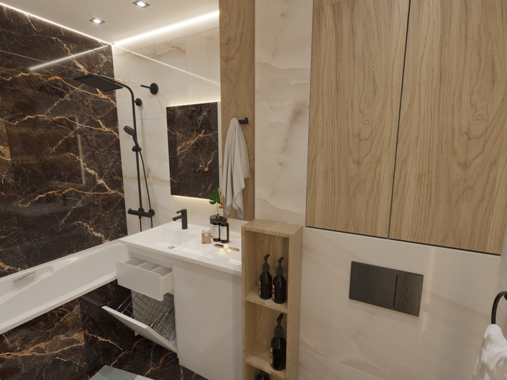 Дизайн проект ванной