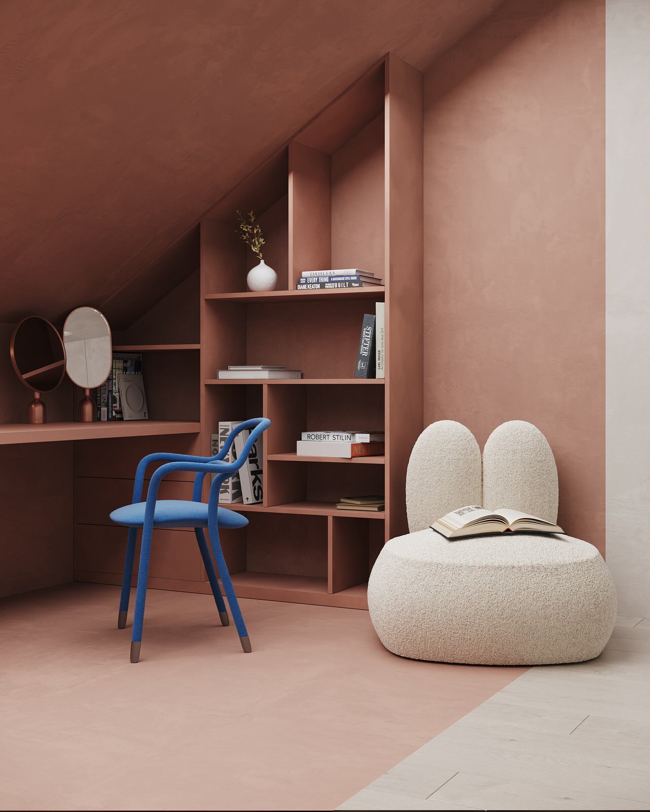 Проект двухуровневой квартиры 180 кв.м с двумя детскими