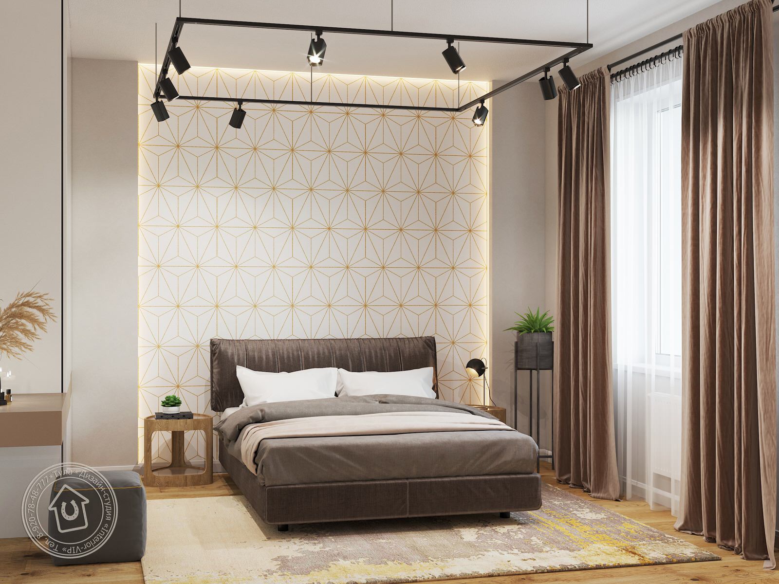 Обложка проекта: Дизайн-проект детской г.Тула