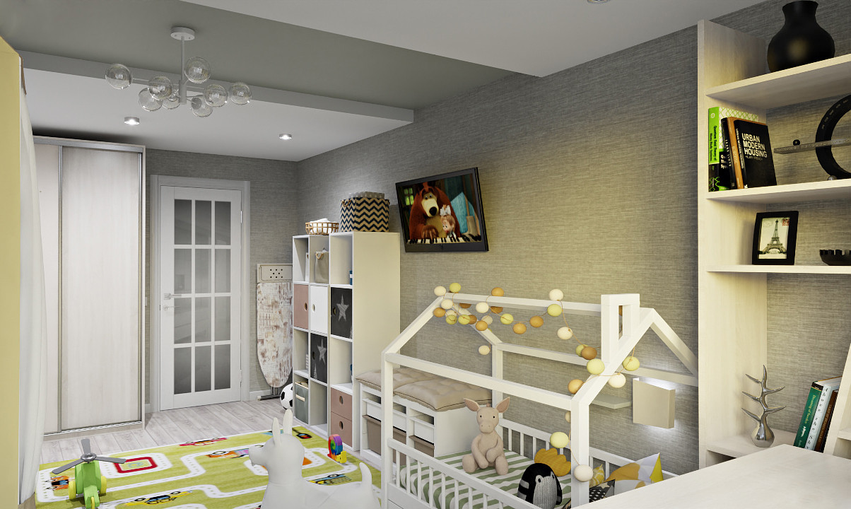 Обложка проекта: Детская ЖК Солнечный