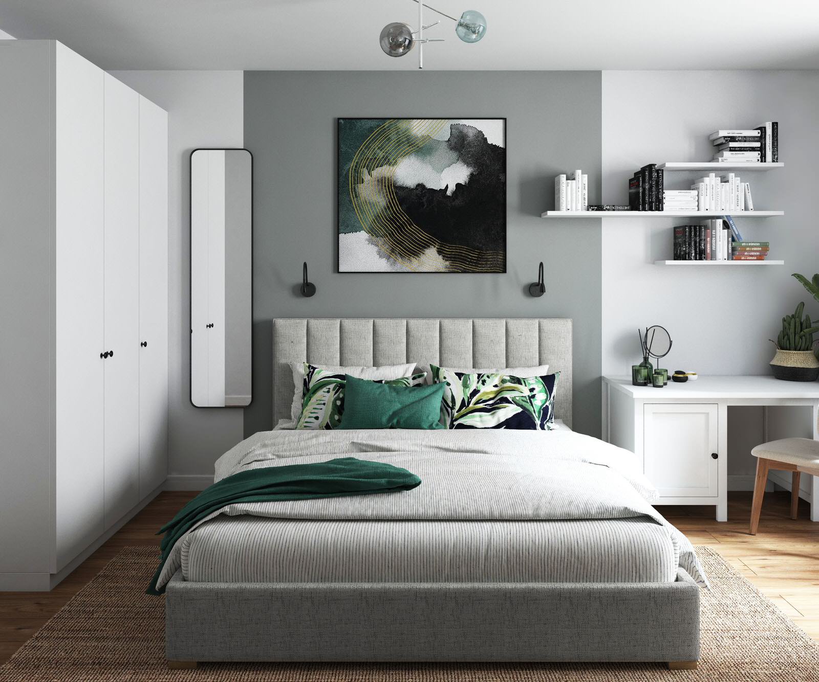 роскошный серо-зеленый