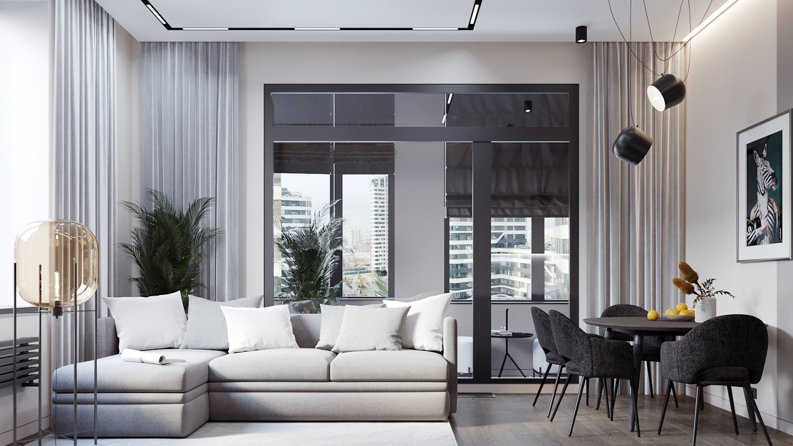 Квартира в ЖК «Символ», 70 кв.м.