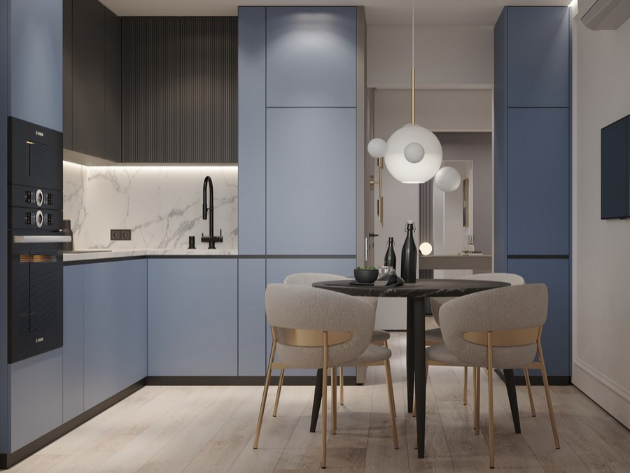 Обложка проекта: Дизайн квартиры с элементами неоклассики